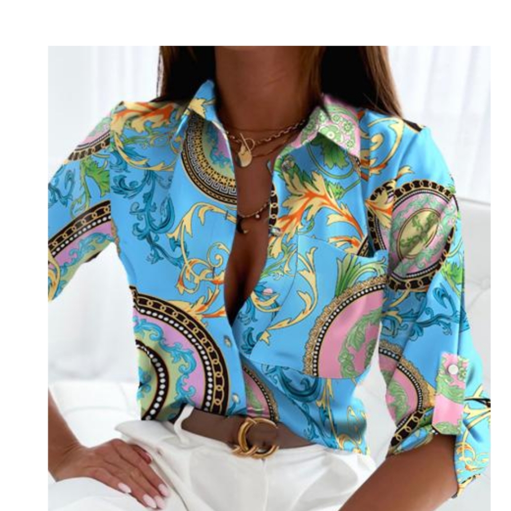 NWOT Baroque blouse from CHICME